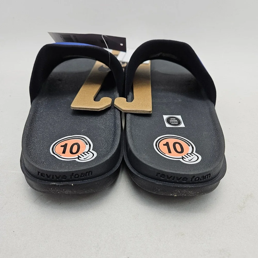 Nike Victori One Slide Indianapolis Colts Mens 10 Black Blue NFL DD0517-001